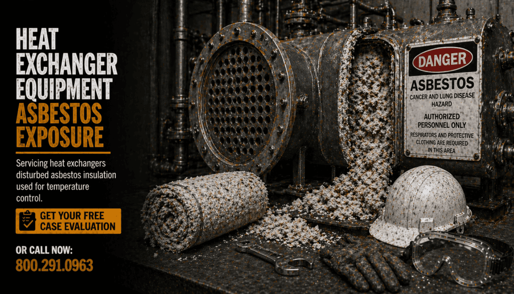 Heat Exchanger Equipment Mesothelioma Lawsuit Claim