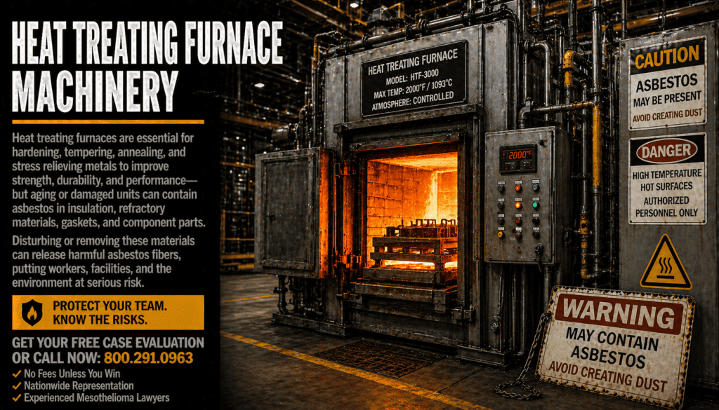 Heat Treating Furnace Machinery Mesothelioma Lawsuit