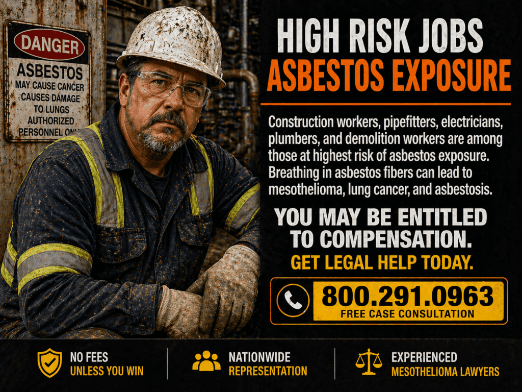 High Risk Jobs With Asbestos Exposure Lawsuit
