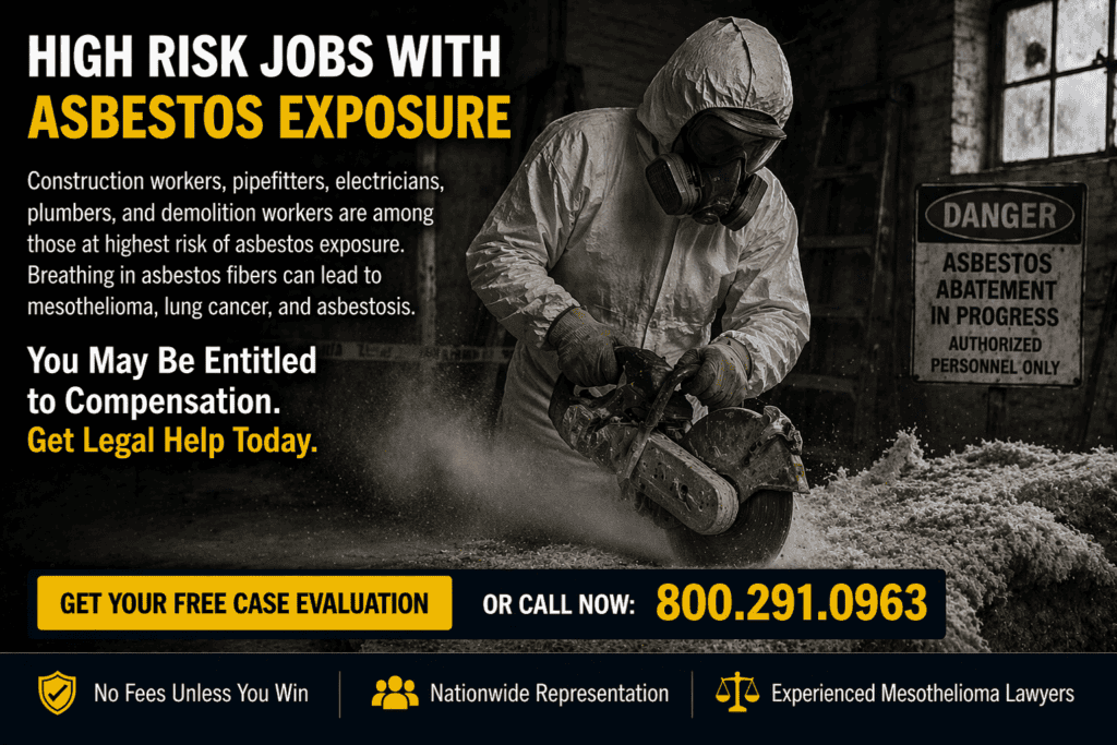High Risk Jobs With Asbestos Exposure - Mesothelioma Lawsuit
