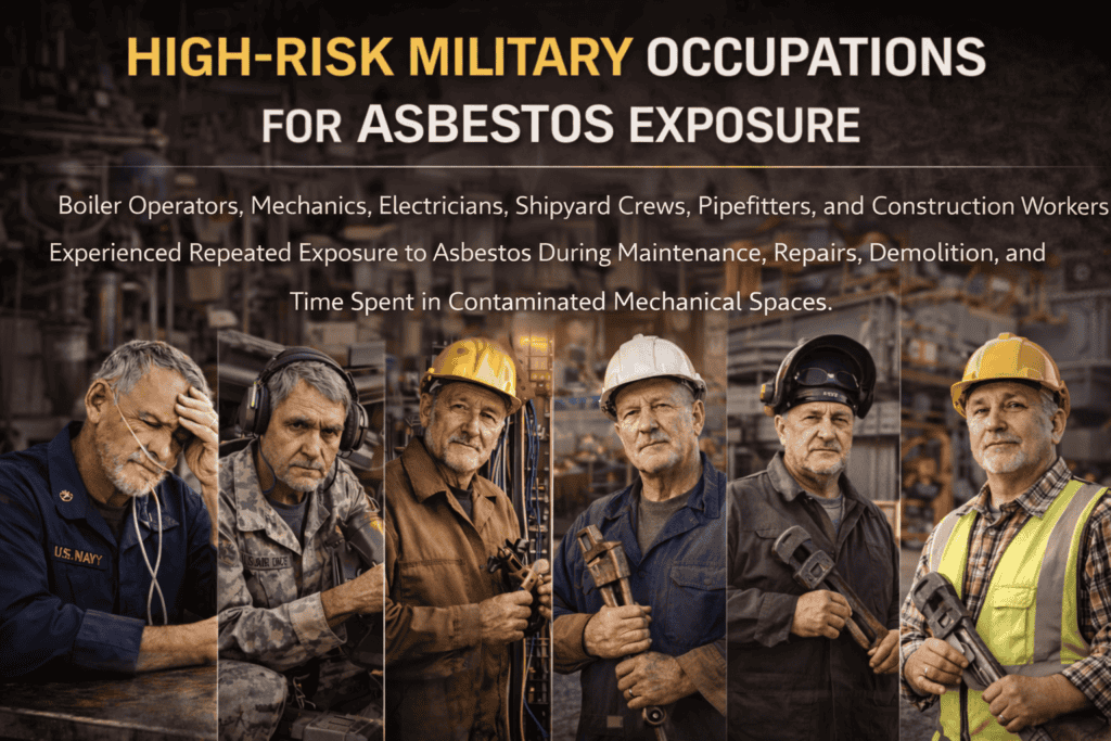 High-Risk Military Occupations for Asbestos Exposure - Mesothelioma Lawsuit