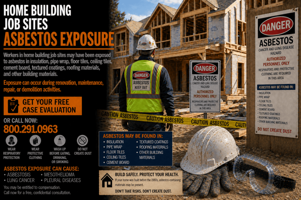 Home Building Job Sites Asbestos Exposure Mesothelioma Lawsuit