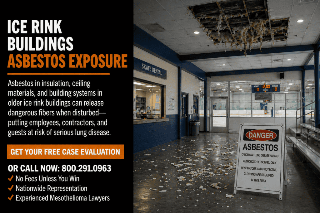 Ice Rink Buildings Asbestos Exposure Mesothelioma Lawsuit