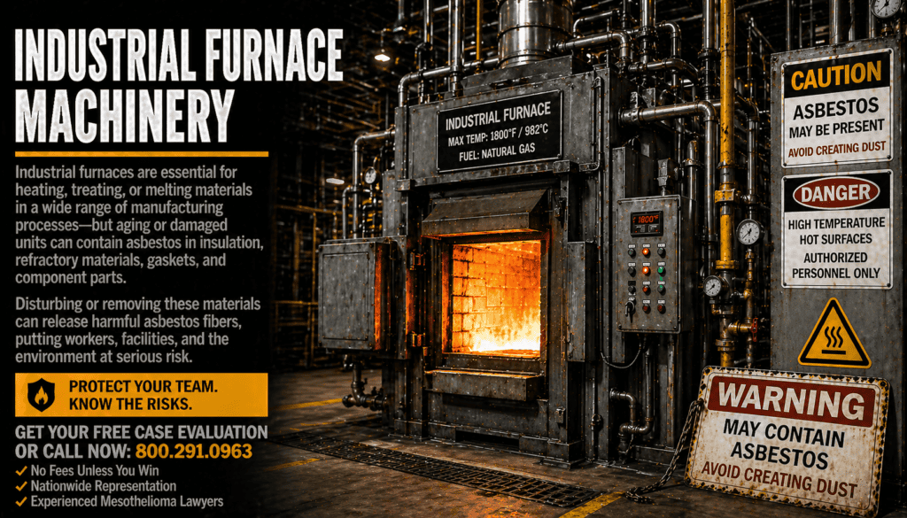 Industrial Furnace Machinery Mesothelioma Lawsuit Claim