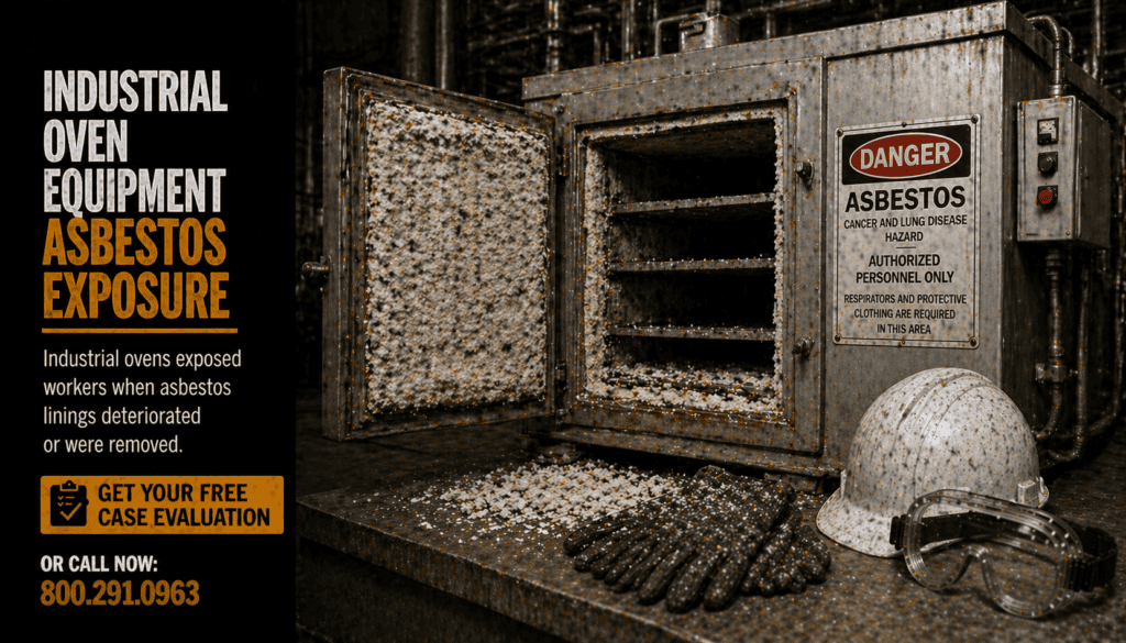 Industrial Oven Equipment Mesothelioma Lawsuit Claim