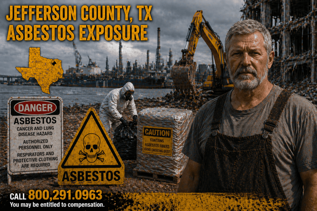 Jefferson County, Texas Asbestos Exposure Lawsuit