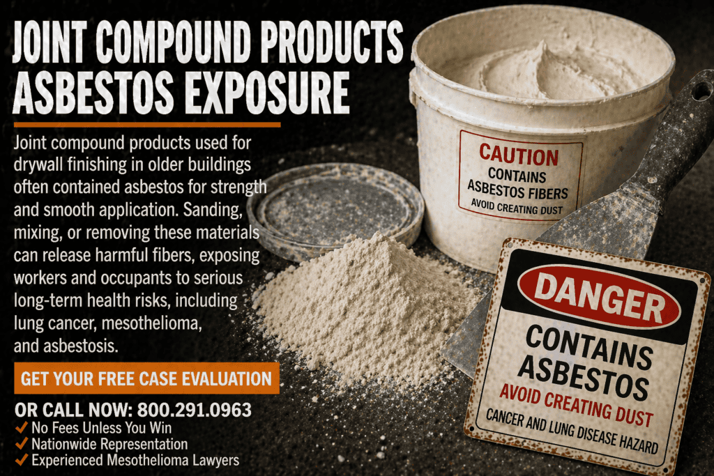 Joint Compound Asbestos Products Mesothelioma Lawsuit