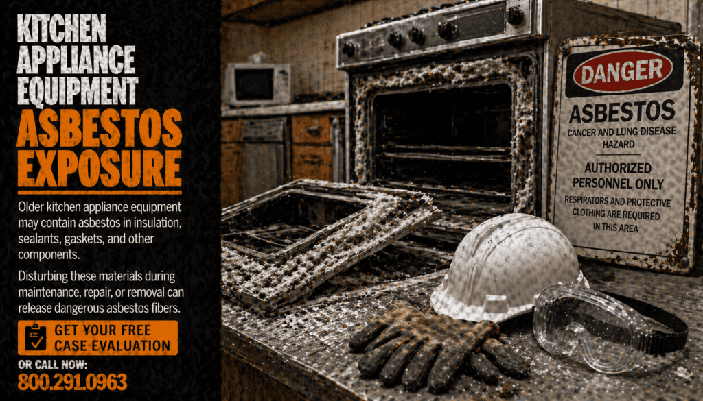 Kitchen Appliance Equipment Mesothelioma Lawsuit Claim