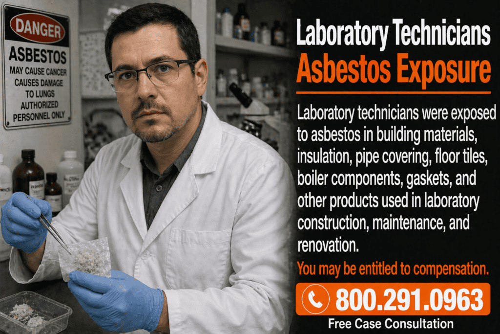 Laboratory Technicians Asbestos Exposure Mesothelioma Lawsuit Claim