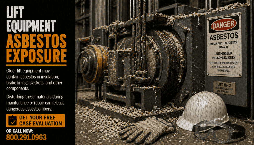 Lift Equipment Asbestos Exposure Mesothelioma Lawsuit Claim
