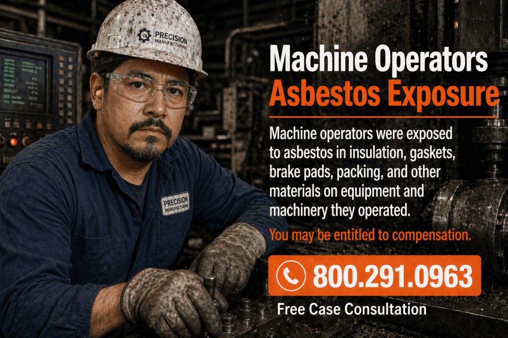 Machine Operators Mesothelioma Lawsuit