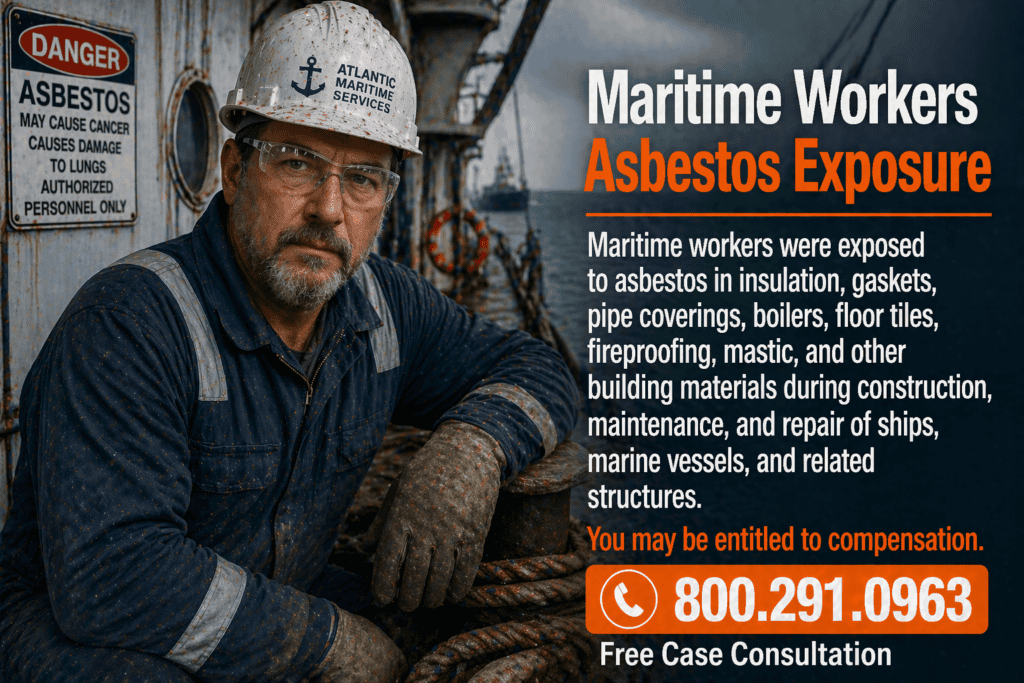 Maritime Workers Asbestos Exposure Mesothelioma Lawsuit Claim
