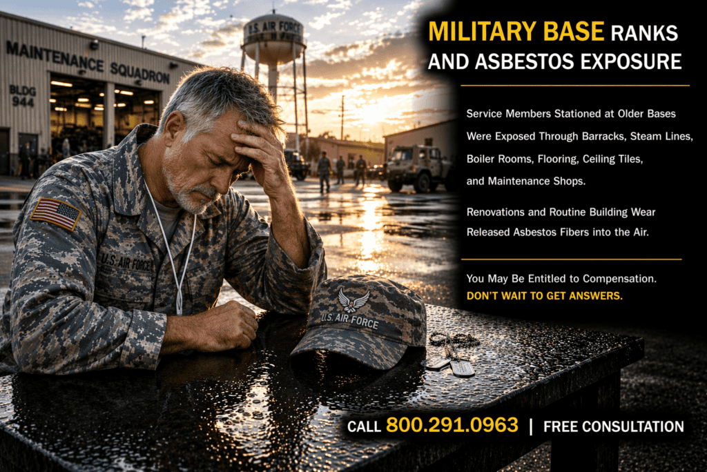 Military Base Personnel Asbestos Exposure - Mesothelioma Lawsuit
