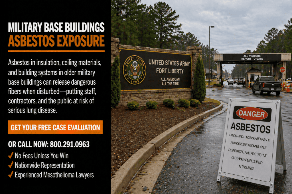 Military Buildings and Asbestos Exposure - Mesothelioma Lawsuit