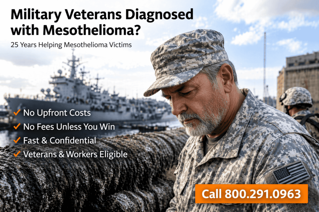 Military Veterans Asbestos Exposure Mesothelioma Lawsuit