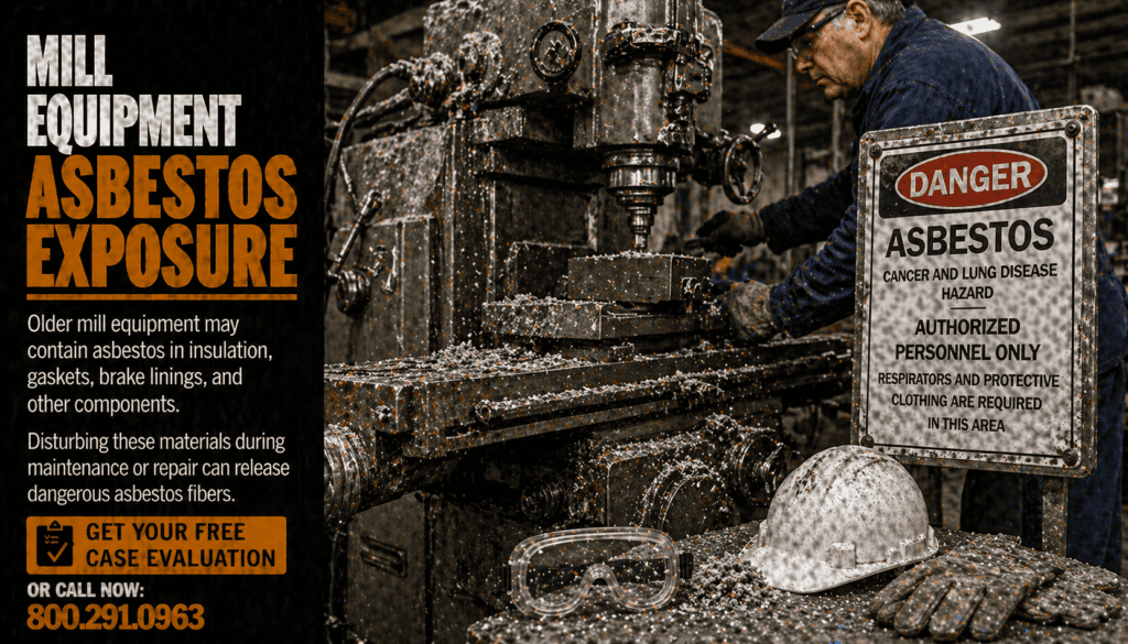 Mill Equipment Asbestos Exposure Mesothelioma Lawsuit Claim