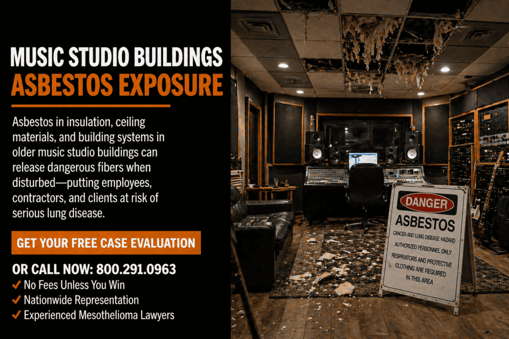 Music Studio Buildings Mesothelioma Lawsuit