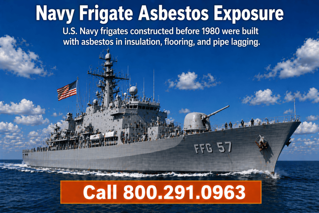 Navy Frigates Asbestos Exposure Mesothelioma Lawsuit