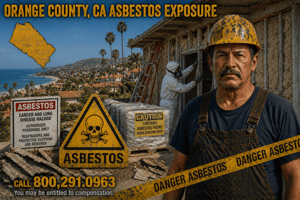 Orange County, California Asbestos Exposure Lawsuit