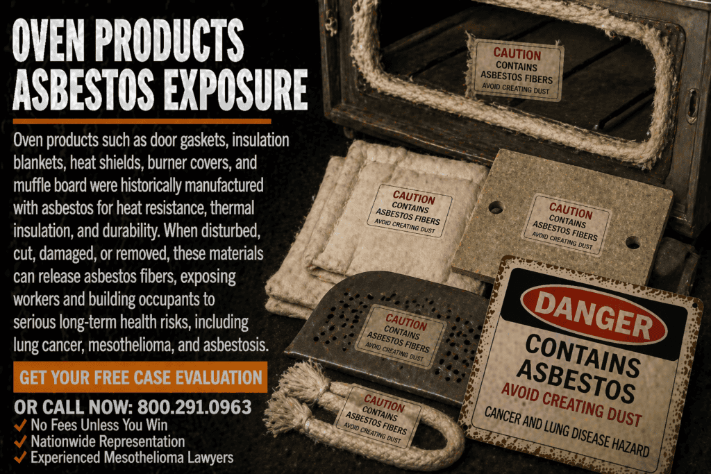 Oven Products Asbestos Exposure Mesothelioma Lawsuit