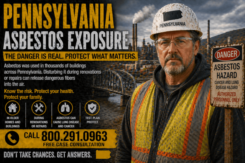 Pennsylvania Asbestos Exposure Mesothelioma Lawsuit