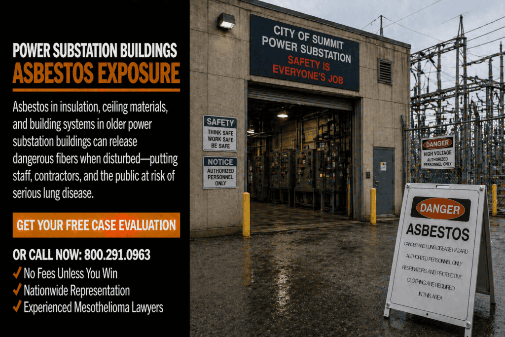 Power Substation Buildings Asbestos Exposure Lawsuit