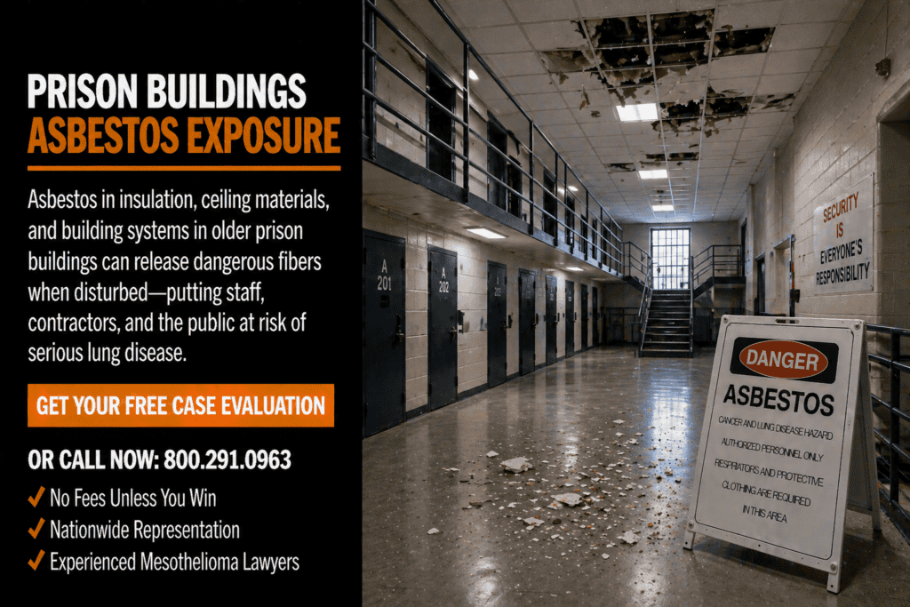 Prison Buildings Asbestos Exposure Mesothelioma Lawsuit