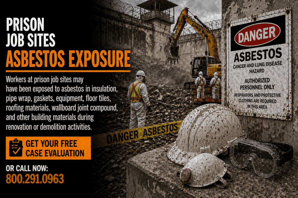 Prison Job Sites Asbestos Exposure Mesothelioma Lawsuit