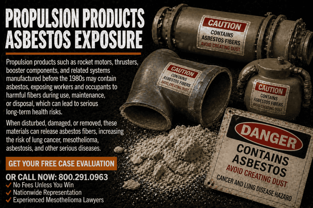 Propulsion Products Asbestos Exposure Mesothelioma Lawsuit