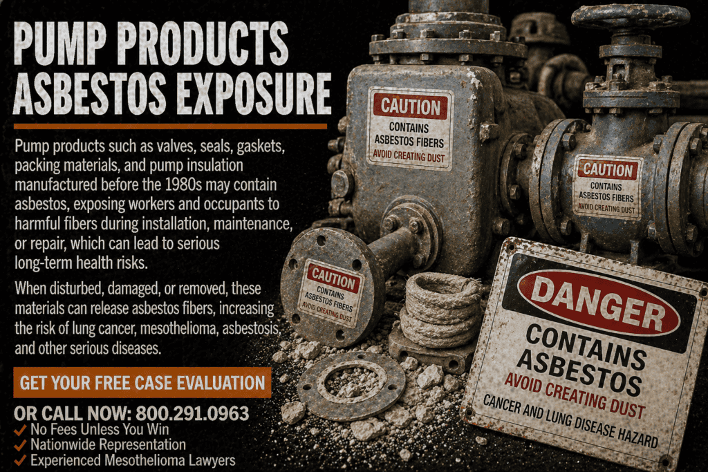 Pump Products Asbestos Exposure Mesothelioma Lawsuit