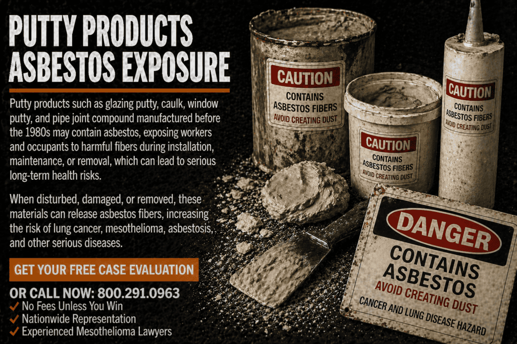 Putty Products Asbestos Exposure Mesothelioma Lawsuit