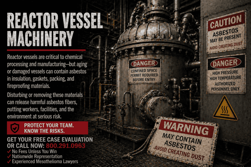 Reactor Vessel Machinery Mesothelioma Lawsuit