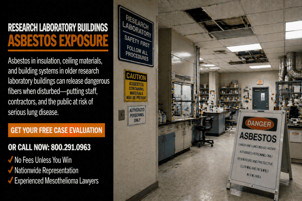 Research Laboratory Buildings Asbestos Exposure Lawsuit
