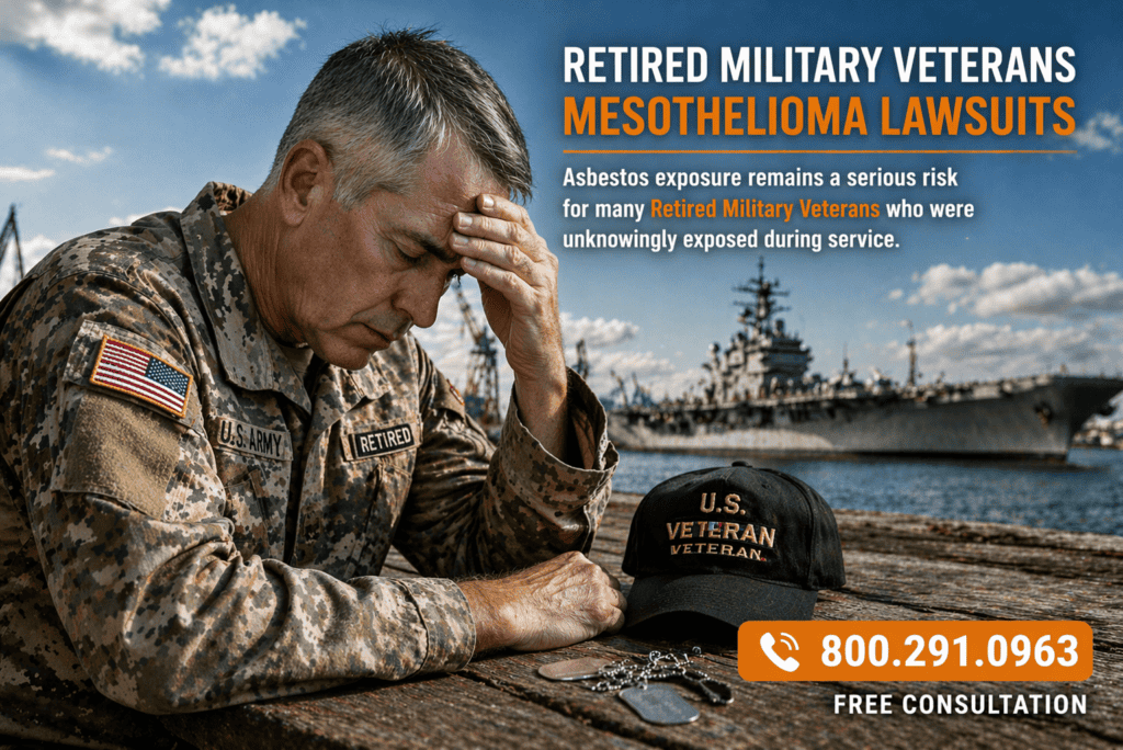 Retired Military Veterans Asbestos Exposure - Mesothelioma Lawsuit