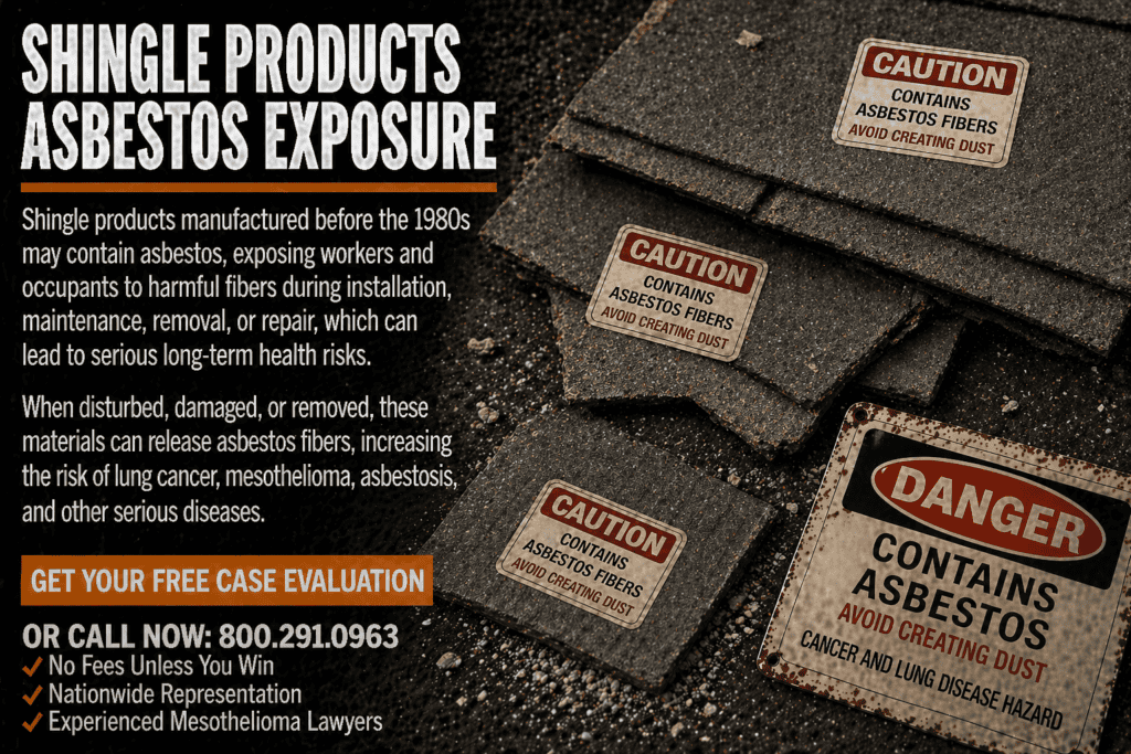 Shingle Products Asbestos Exposure Mesothelioma Lawsuit