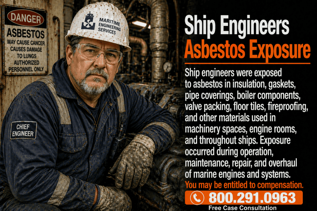 Ship Engineers Mesothelioma Lawsuit