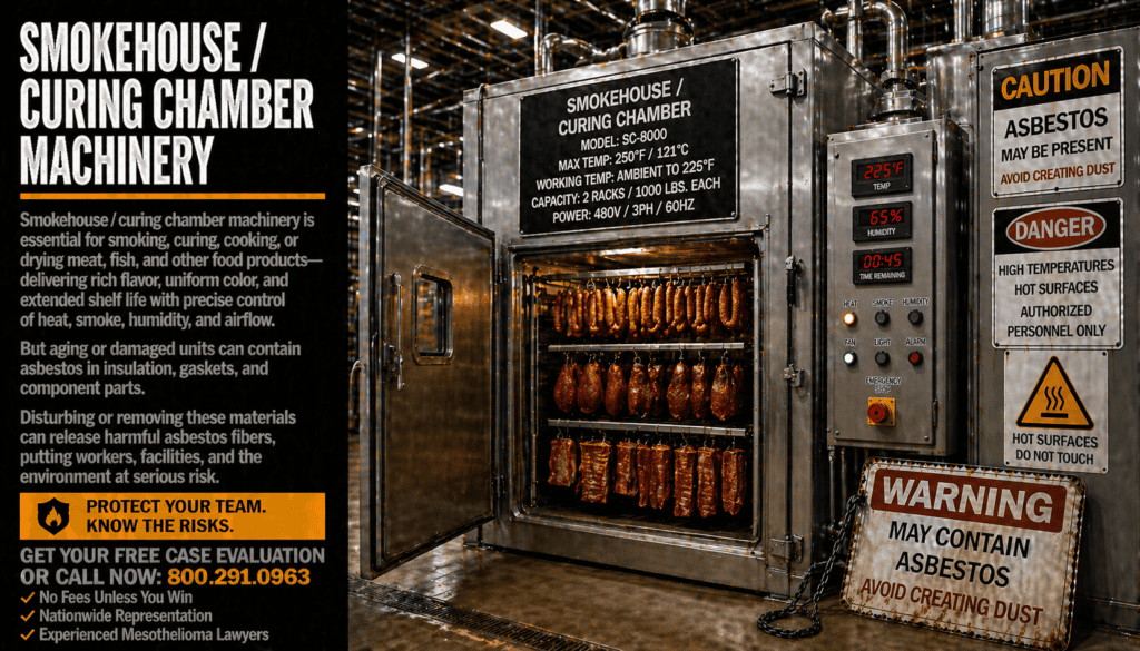 Smokehouse-Curing Chamber Machinery Mesothelioma Lawsuit