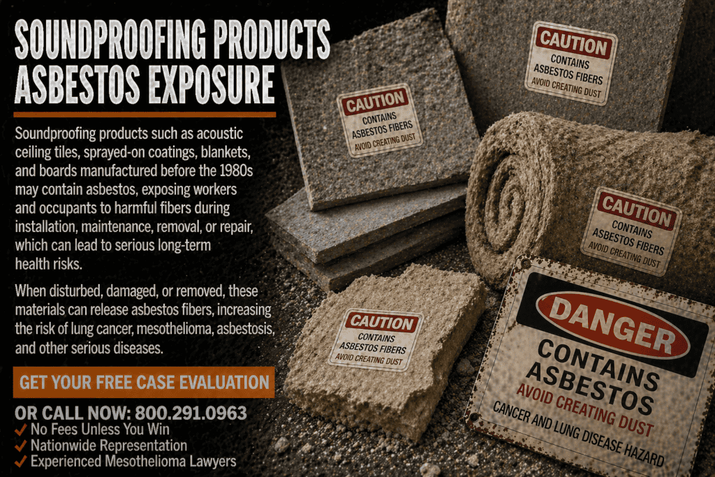 Soundproofing Products Asbestos Exposure Mesothelioma Lawsuit