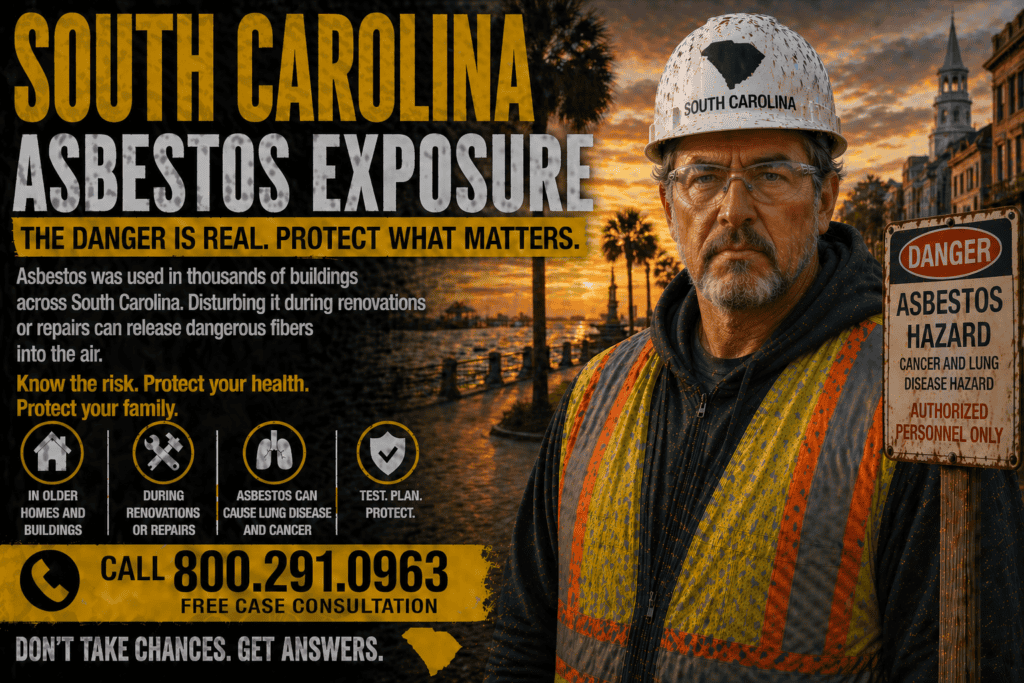 South Carolina Asbestos Exposure Mesothelioma Lawsuit