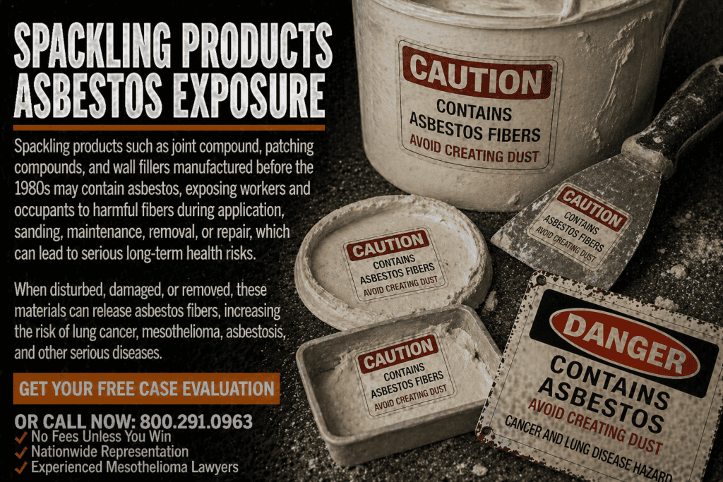 Spackling Products Asbestos Exposure Mesothelioma Lawsuit