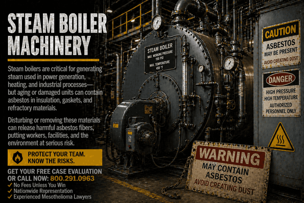 Steam Boiler Machinery Mesothelioma Lawsuit