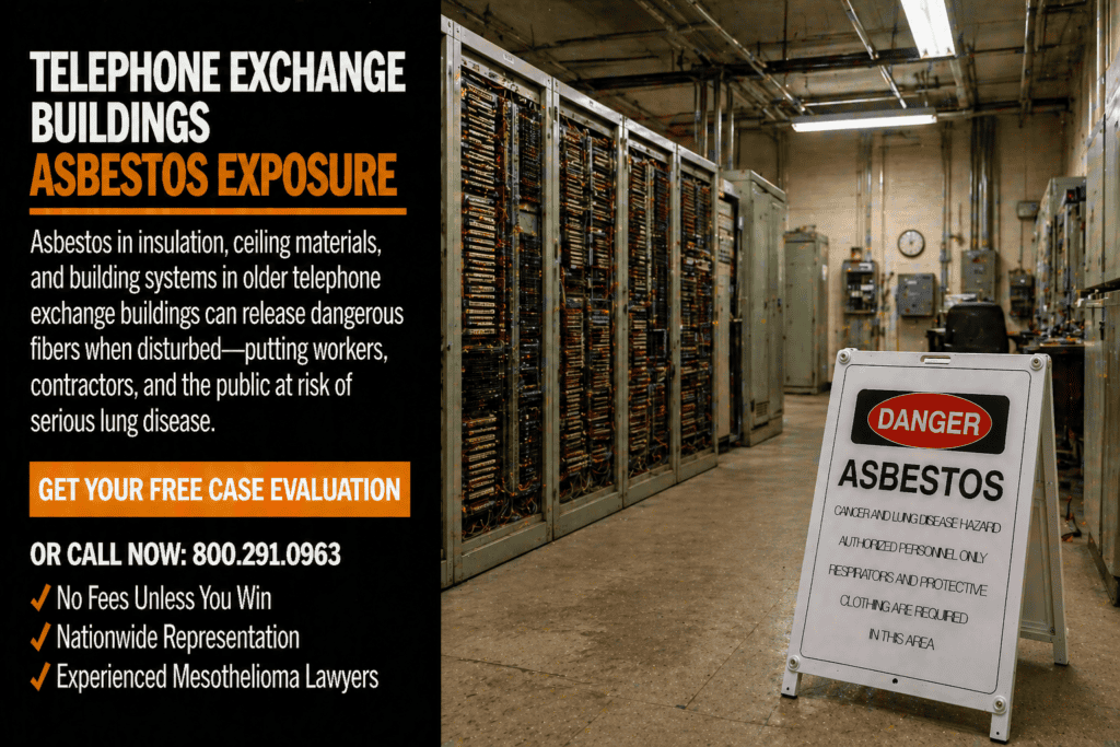 Telephone Exchange Buildings Asbestos Exposure Mesothelioma Lawsuit
