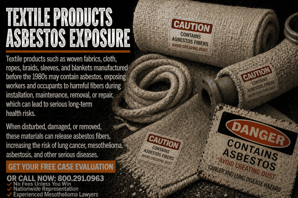Textile Products Mesothelioma Lawsuit Asbestos Exposure