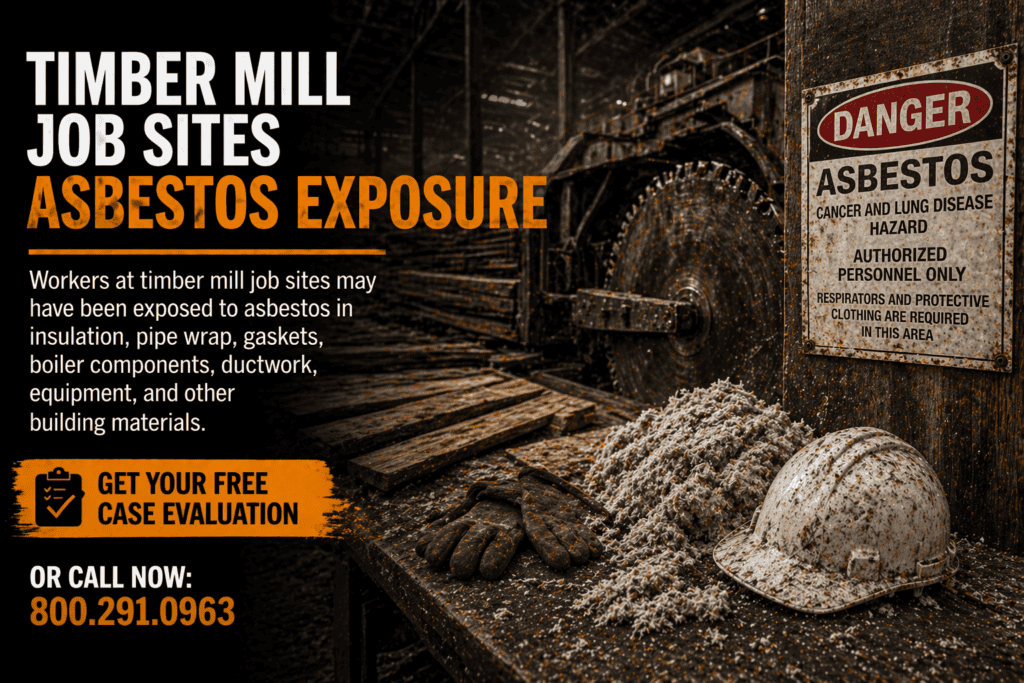 Timber Mill Job Sites Mesothelioma Lawsuit Claims