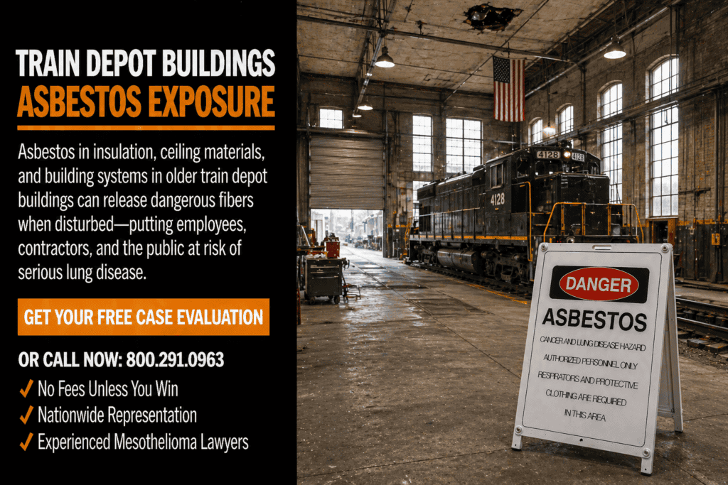 Train Depot Buildings Mesothelioma Lawsuit