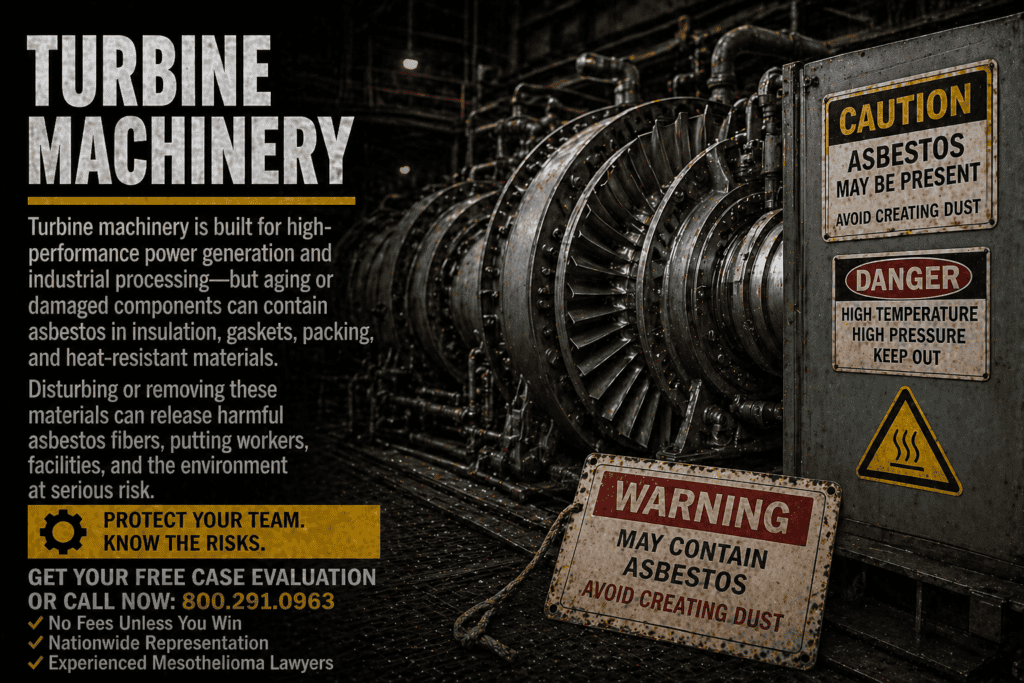 Turbine Machinery Mesothelioma Lawsuit Asbestos Exposure