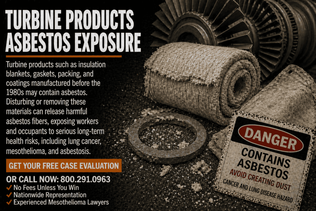 Turbine Products Asbestos Exposure Mesothelioma Lawsuit