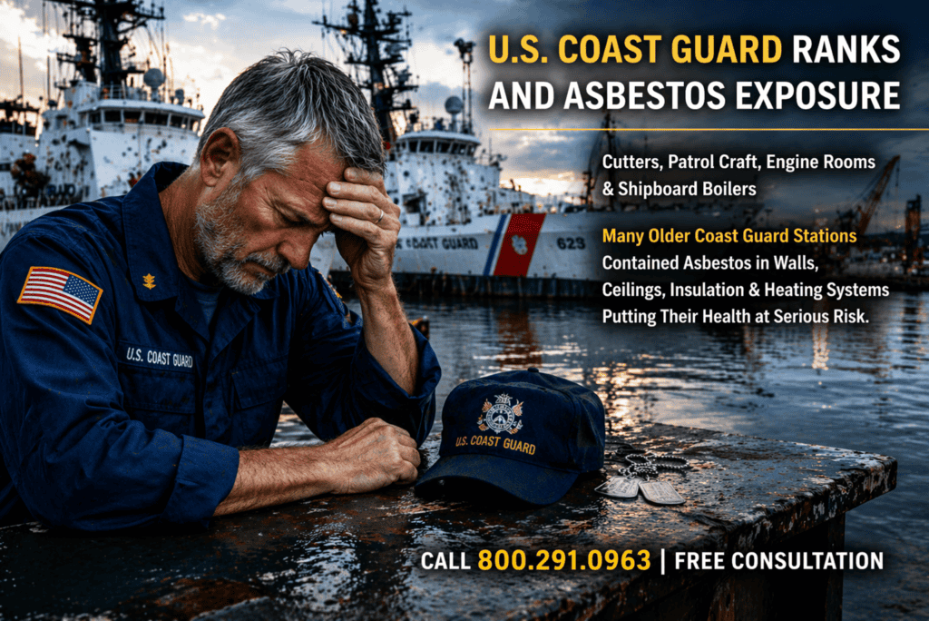 U.S. Coast Guard Ranks & Asbestos Exposure - Mesothelioma Lawsuit