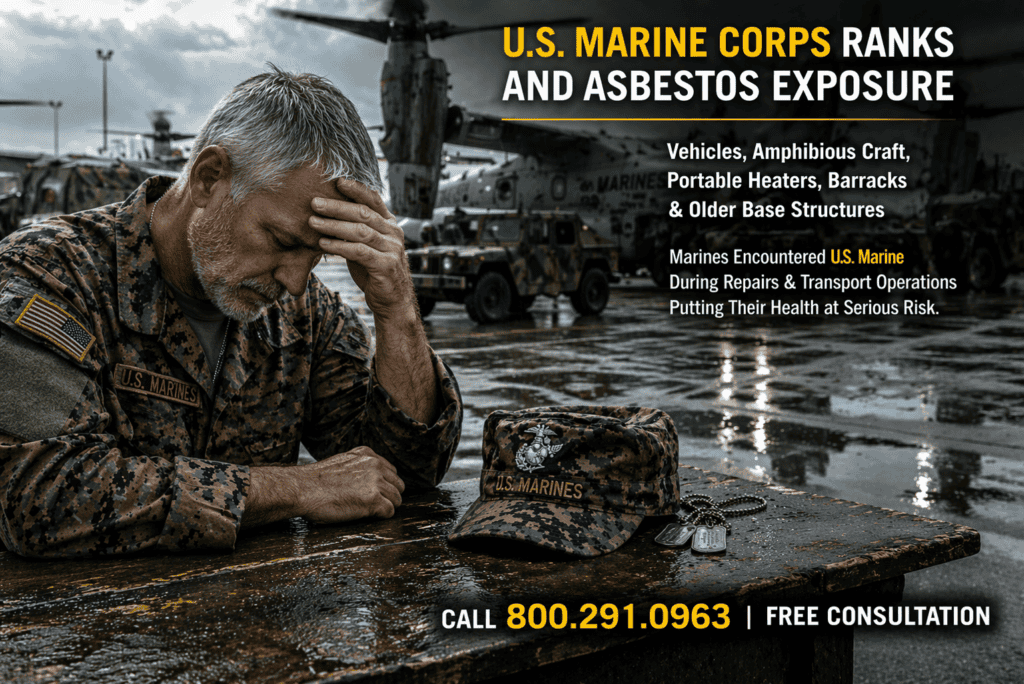 U.S. Marine Corps Ranks & Asbestos Exposure - Mesothelioma Lawsuit