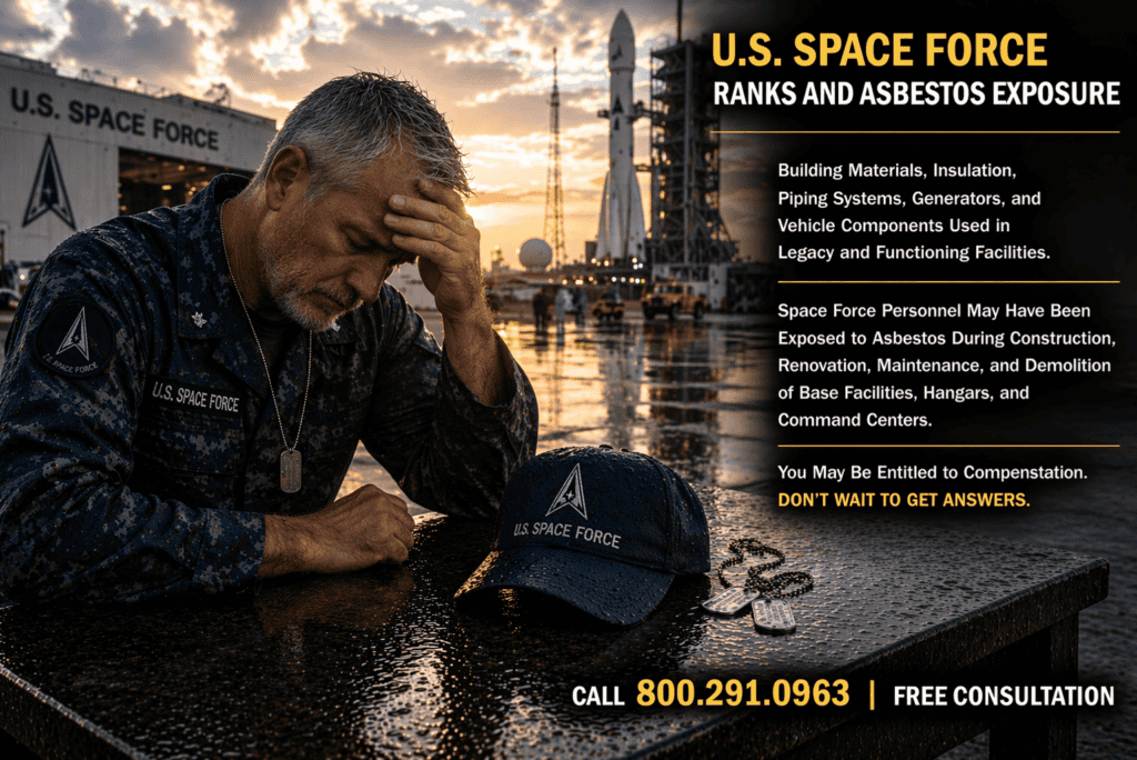 U.S. Space Force Ranks Asbestos Exposure - Mesothelioma Lawsuit